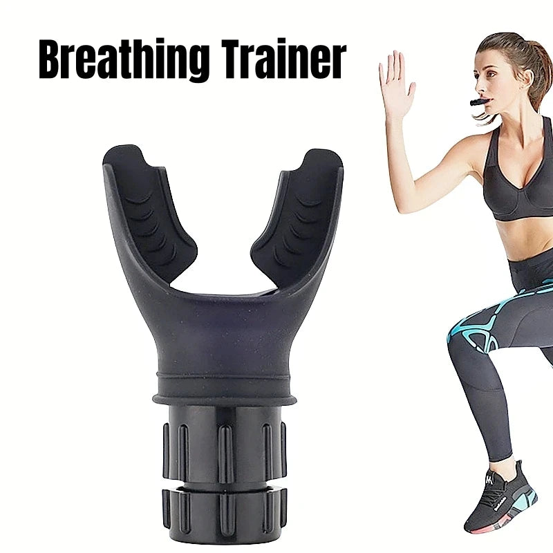 Black Breathing Trainer