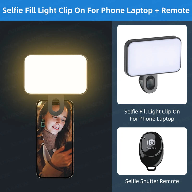 NovaClip LED Selfie Light