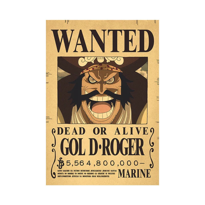 One Piece Wanted Posters